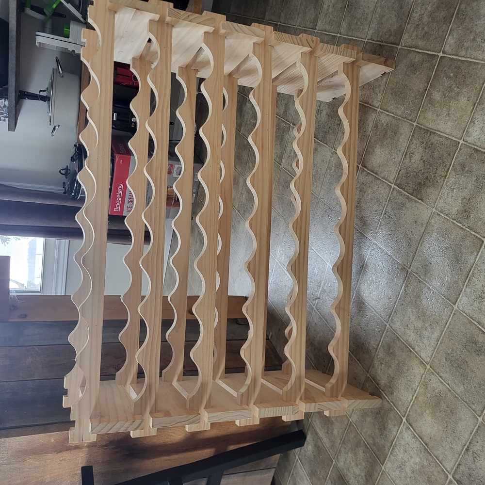 Wooden Wine Rack